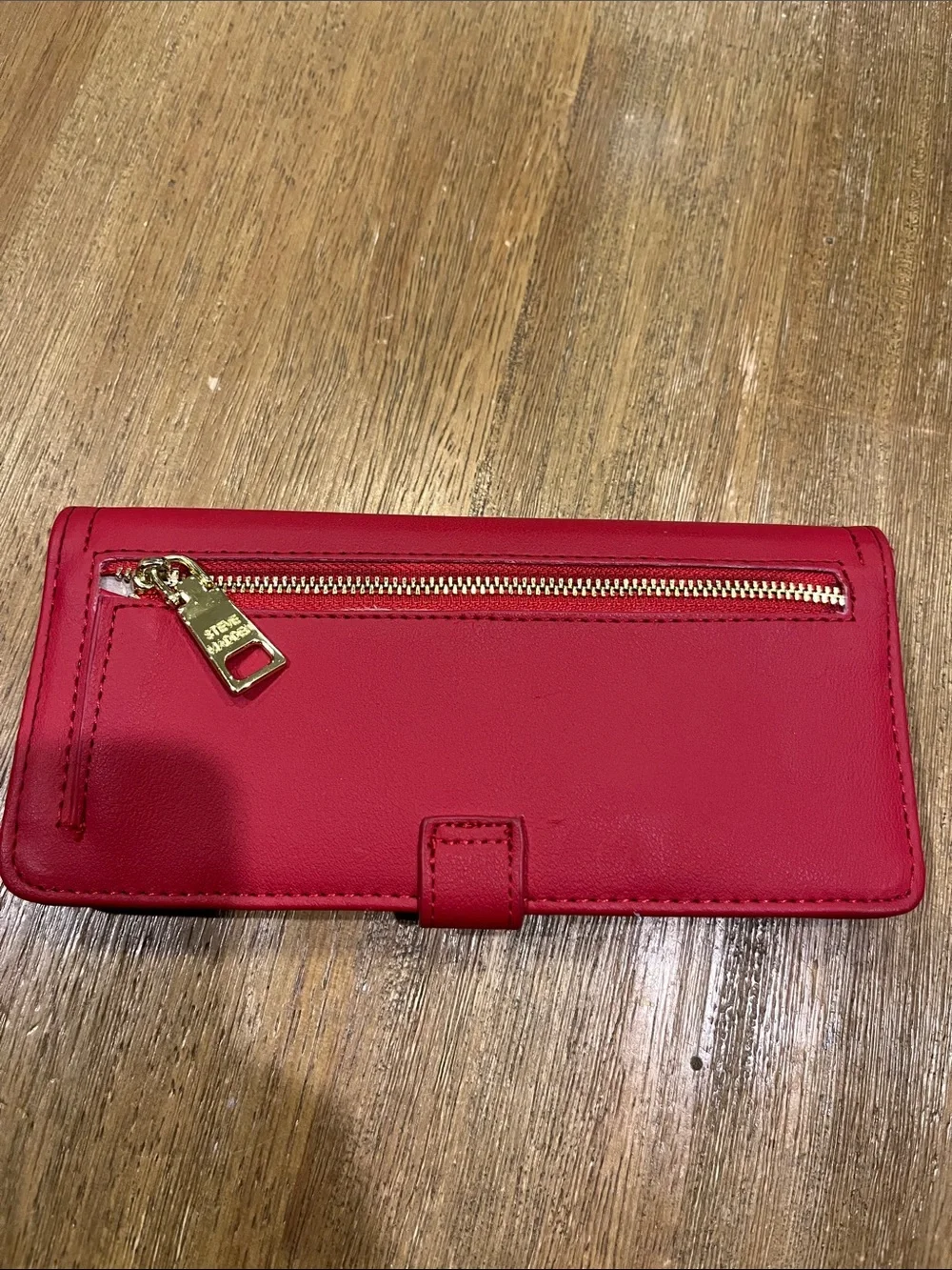 Steve Madden Red Snap-Closure Women's Wallet